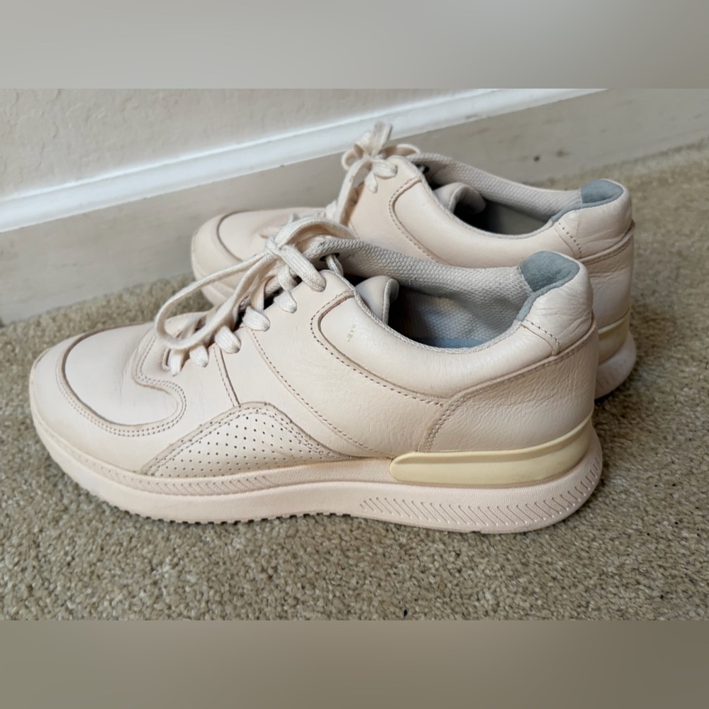 Everlane Light Pink Leather Sneakers